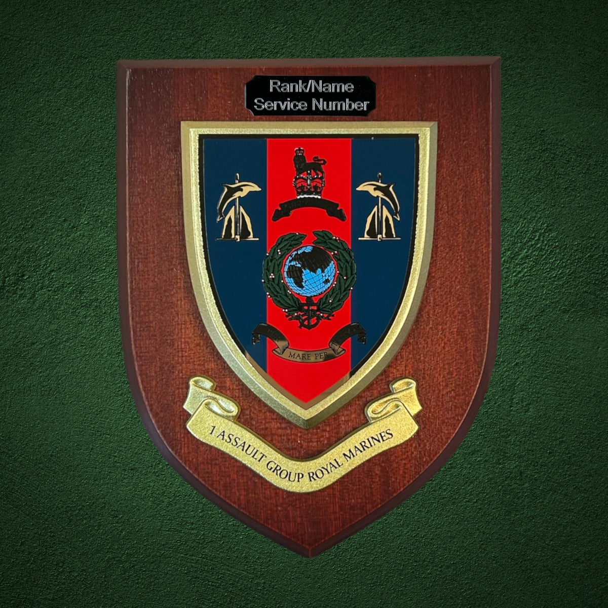 1 assault group plaque royal marines shop