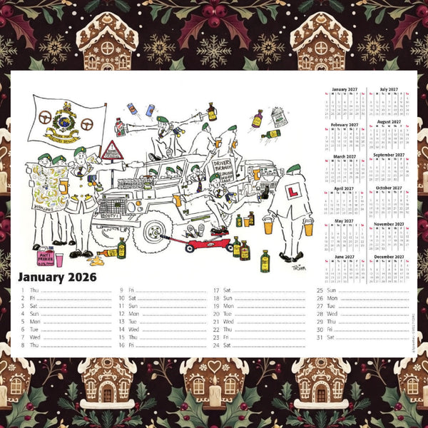 2026 A3 Calendar - Reunions