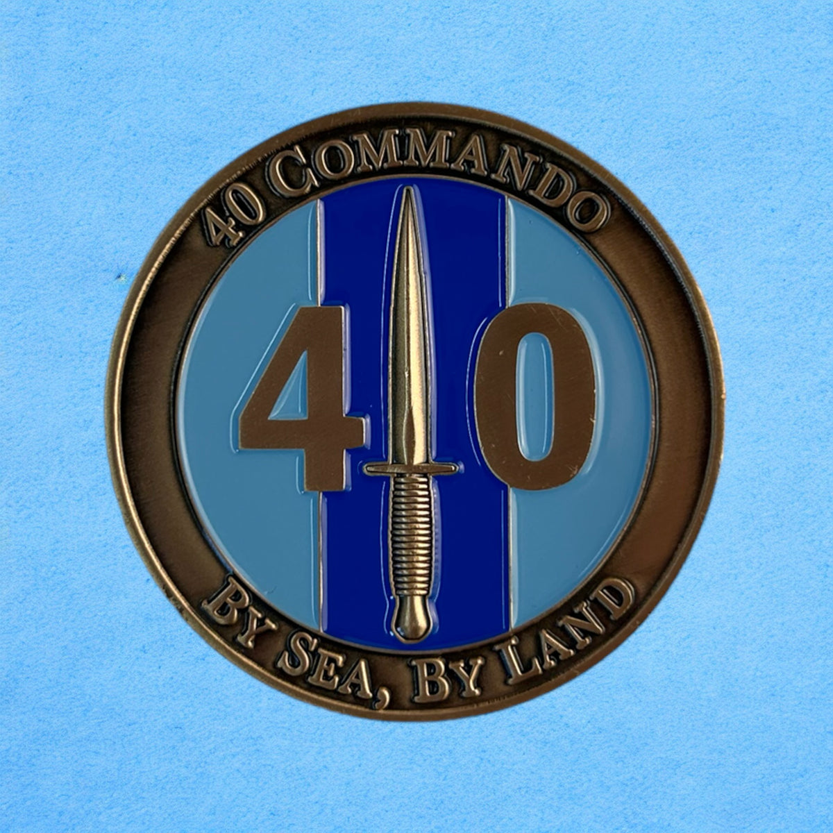 40 Commando Royal Marines Enamelled Coin – Royal Marines Shop
