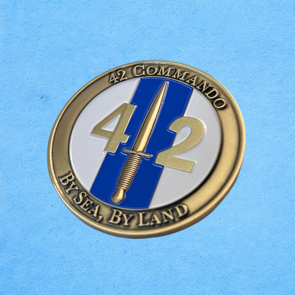 42 Commando Royal Marines Enamelled Coin – Royal Marines Shop