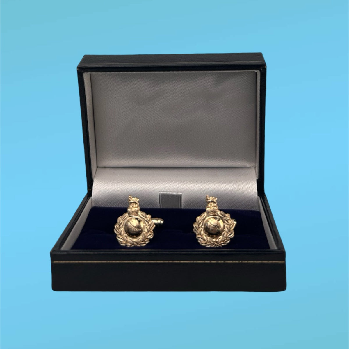 Royal Marine Cap Badge Cufflinks - Gold – Royal Marines Shop
