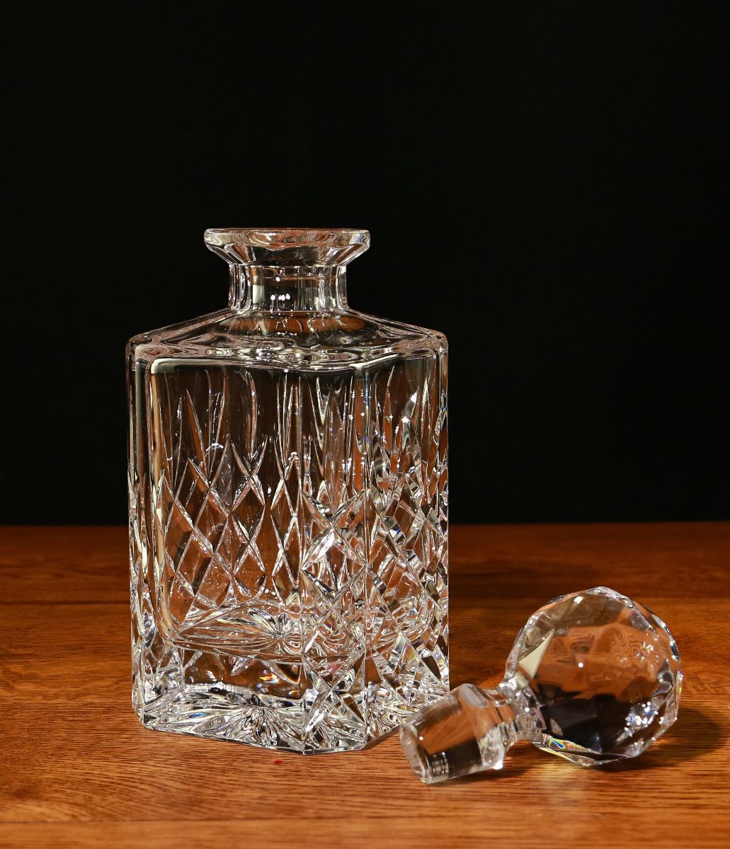 Panel Style Brandy Decanter, Engraved & In A Gift Box – Royal Marines Shop