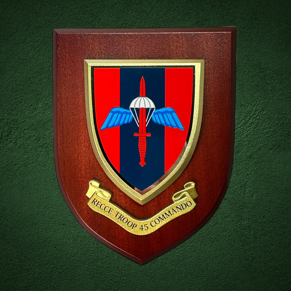 RECCE Troop 45 Commando Plaque – Royal Marines Shop