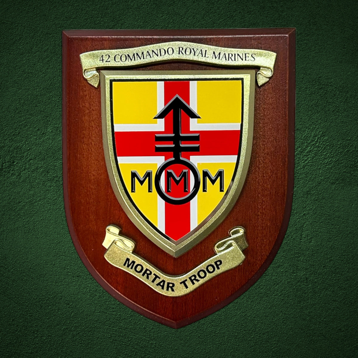 Mortar Troop 42 Commando Plaque – Royal Marines Shop