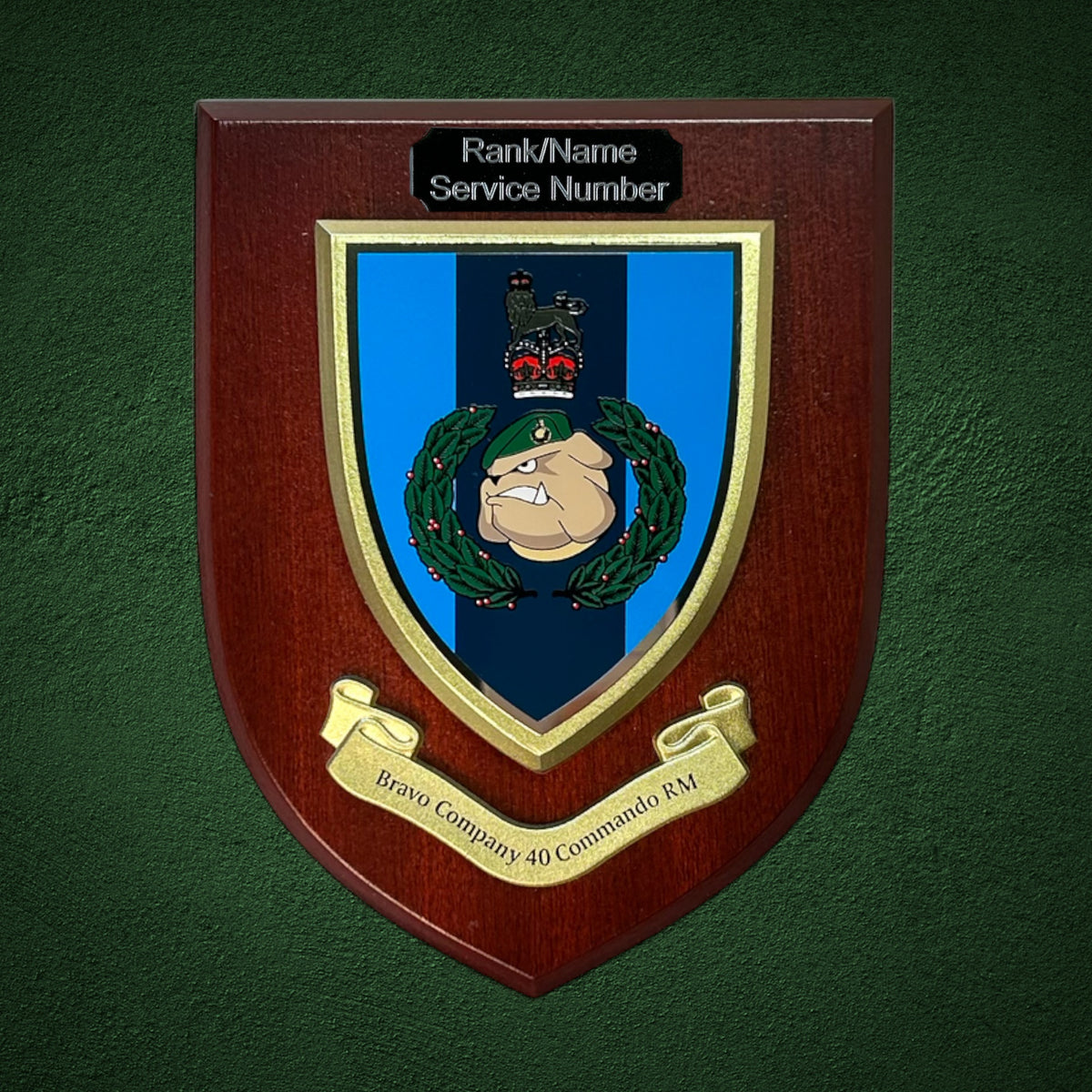 Bravo Company 40 Commando Plaque – Royal Marines Shop